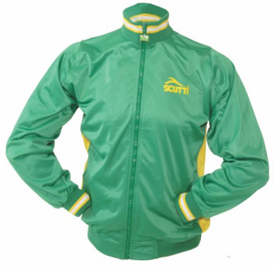 Scutti Sportswear Oceana Track Top in Green