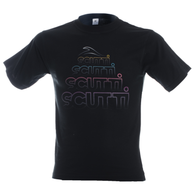 Scutti Sportswear Tshirt in Black
